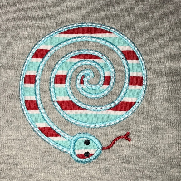 Brand New Snake Appliqué Gown - Picture 3 of 4